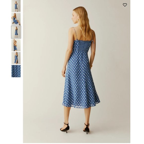 Reformation Juliette Dress - Lazuli - Picture 4 of 11